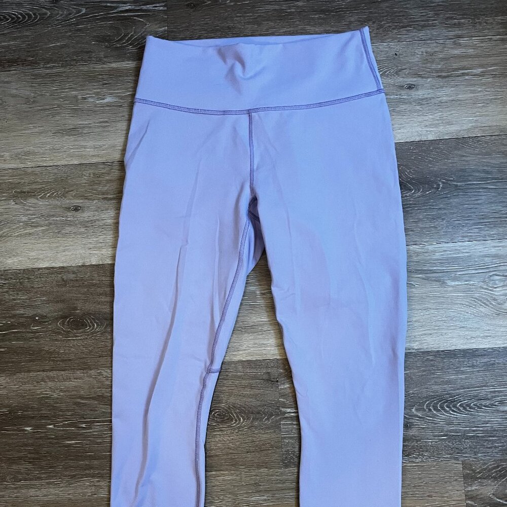 Purple Fabletics PowerHold Leggings